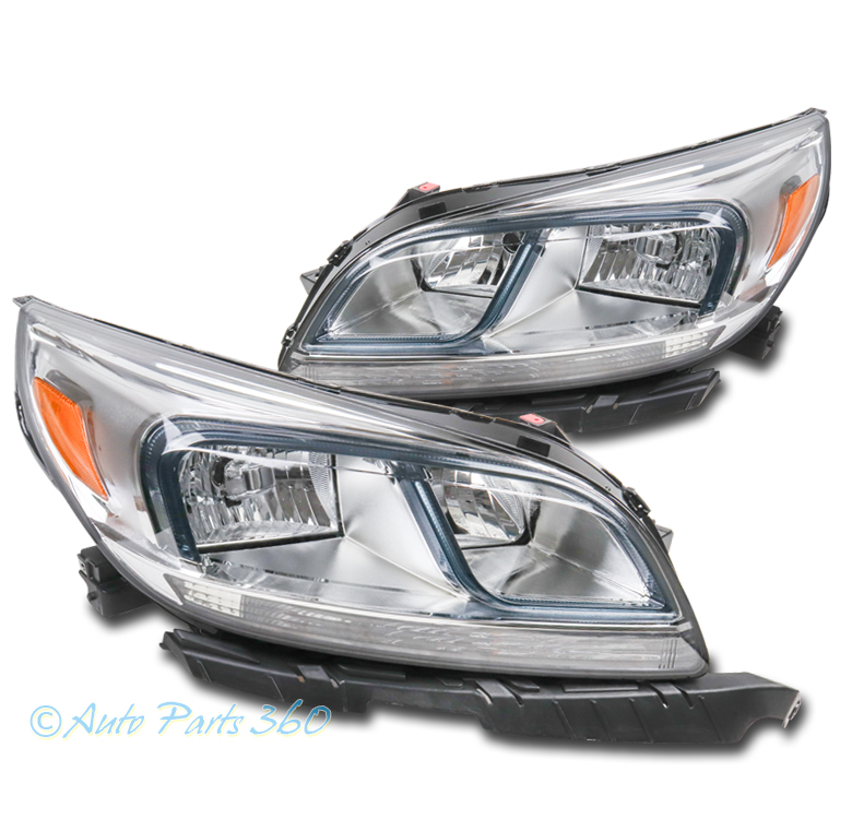 FOR 13 14 15 CHEVY MALIBU LS REPLACEMENT HALOGEN HEADLIGHT HEADLAMP ...