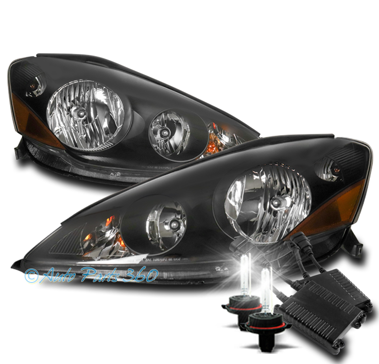 FOR 06-10 TOYOTA SIENNA CE LE XLE HEADLIGHT HEADLAMP LAMP BLACK W/50W ...