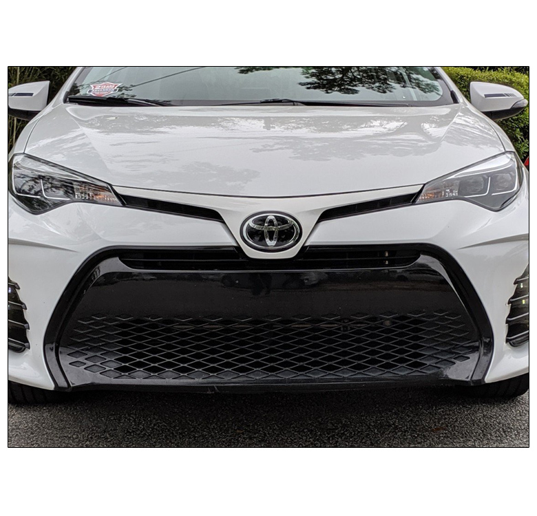 For 2017-2019 Toyota Corolla SE XSE Front Bumper Upper Hood Grille ...